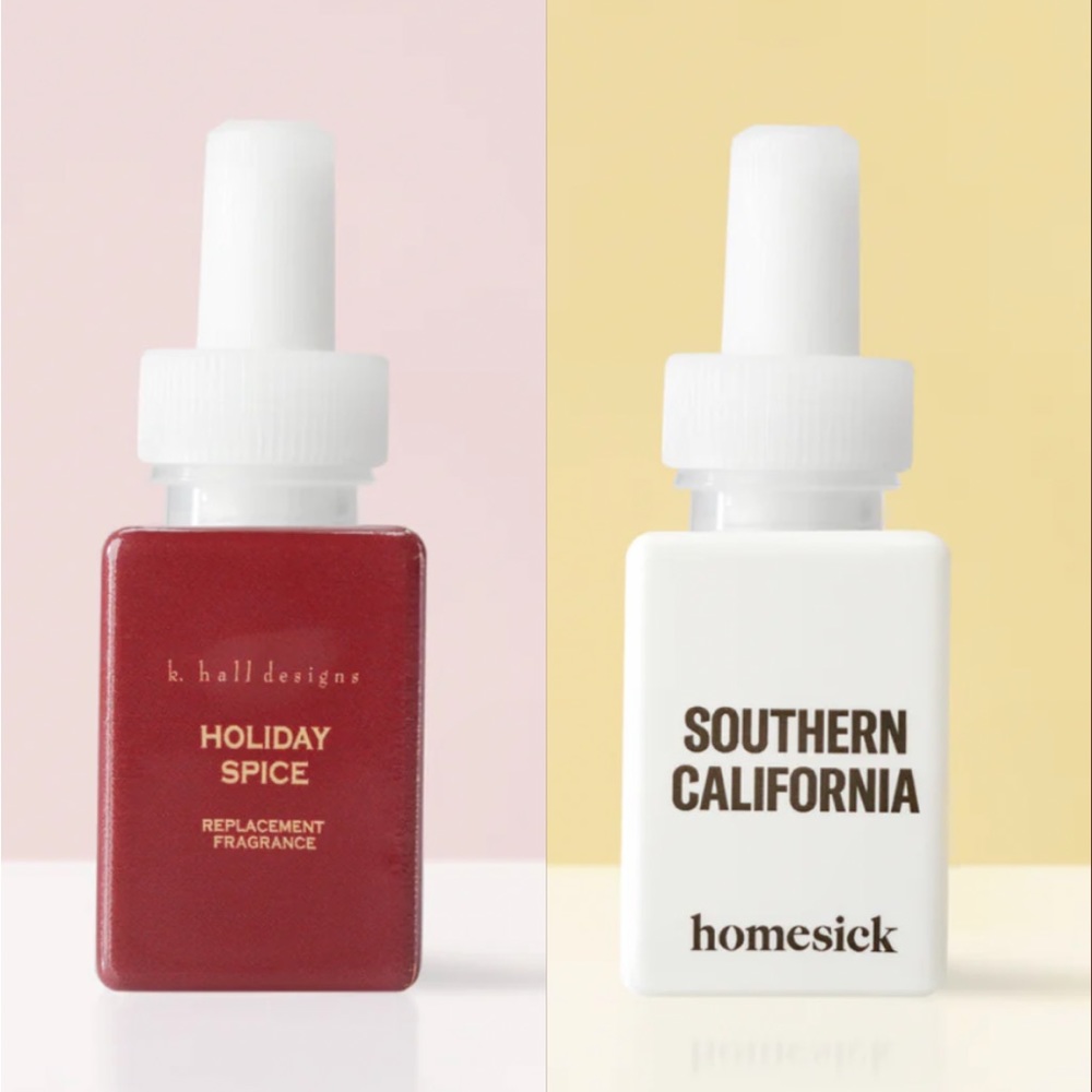Pura frangrance bundle - Holiday Spice and Southern California. Brand new. NBU!